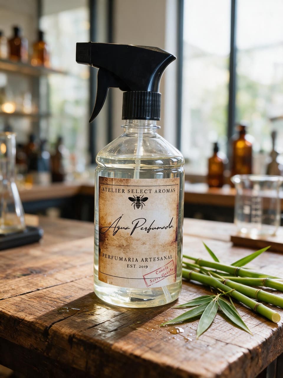 Água Perfumada para Tecidos Bambu
