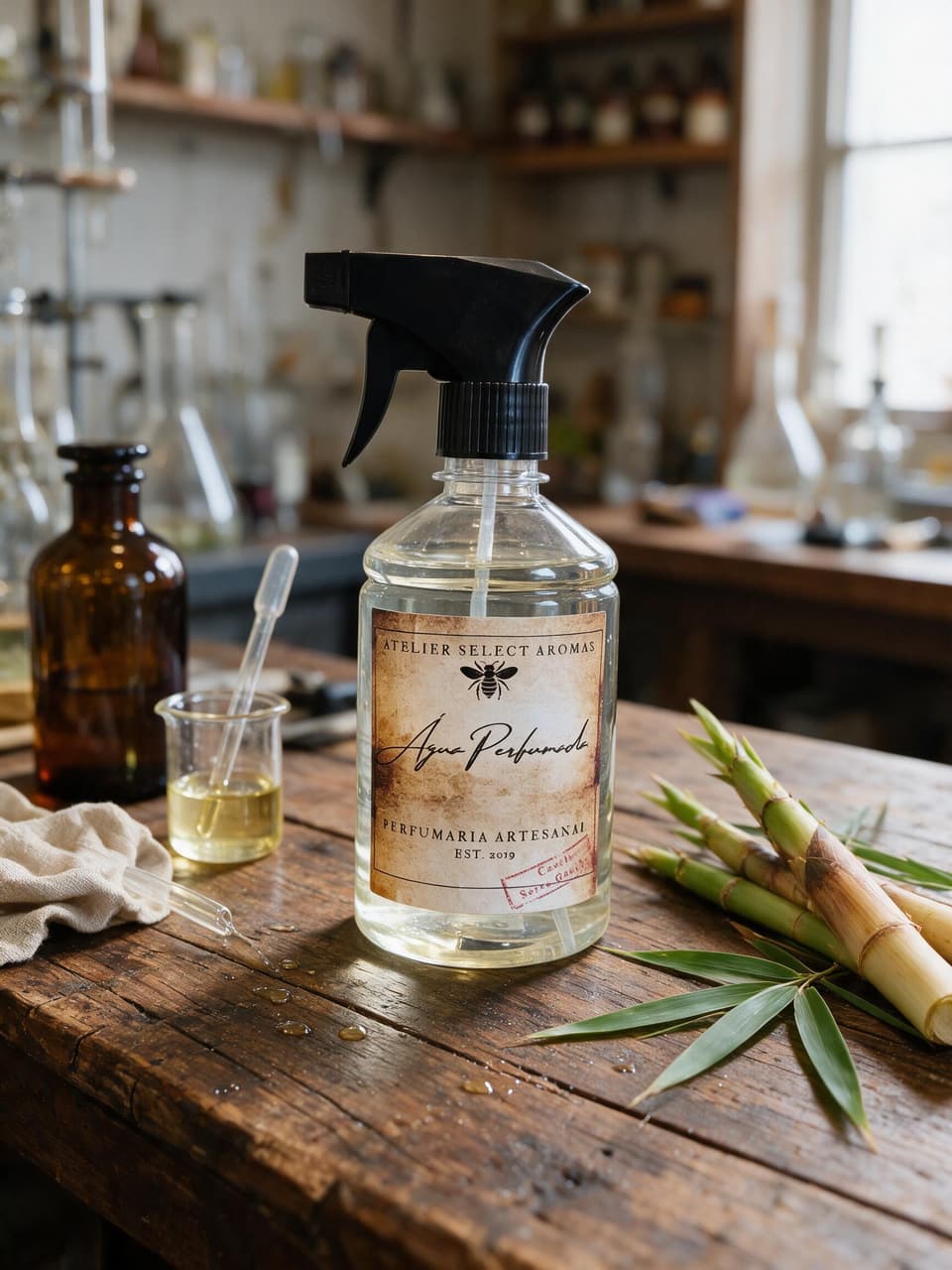 Água Perfumada para Tecidos Bambu