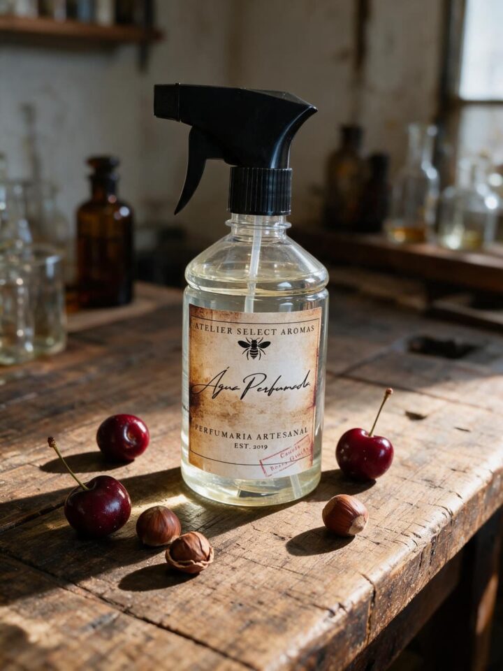 Água Perfumada para Tecidos Cereja & Avelã