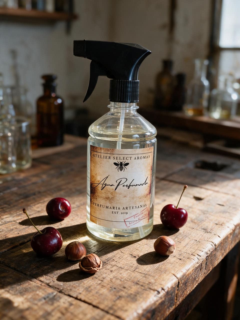 Água Perfumada para Tecidos Cereja & Avelã