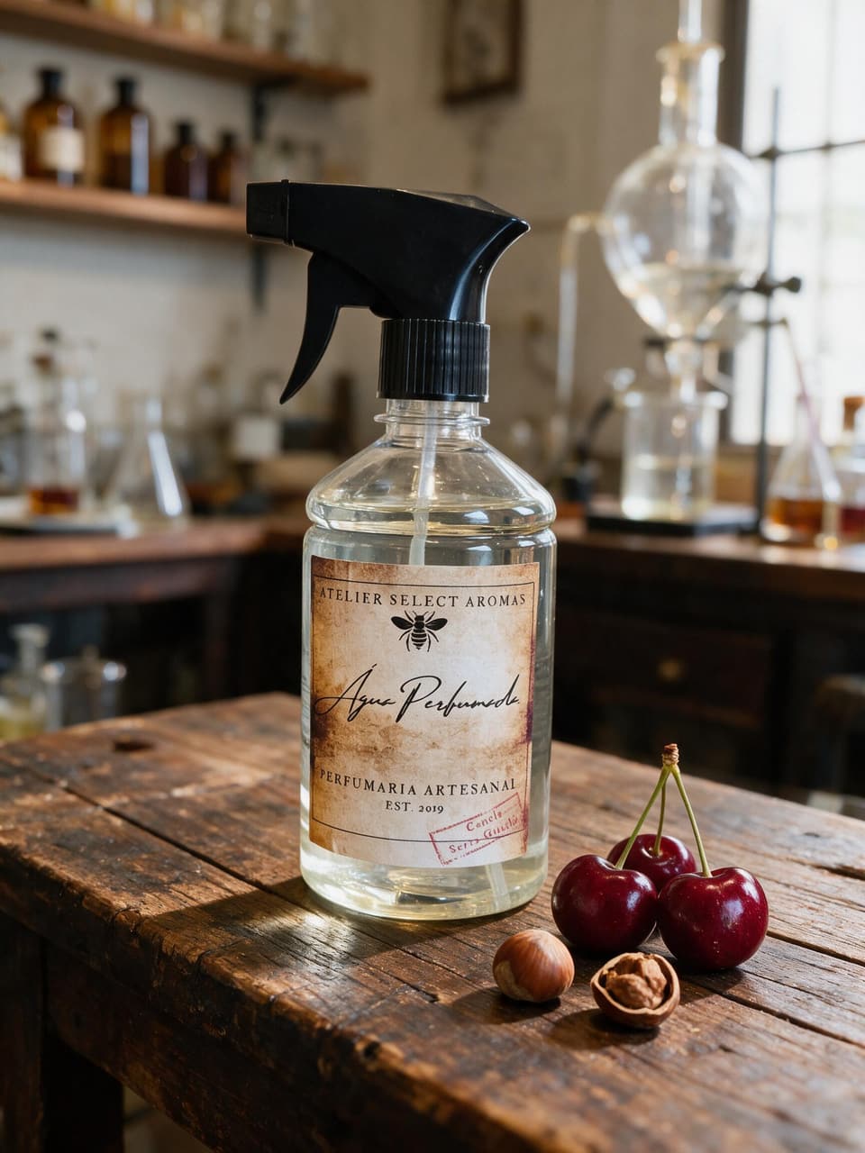 Água Perfumada para Tecidos Cereja & Avelã