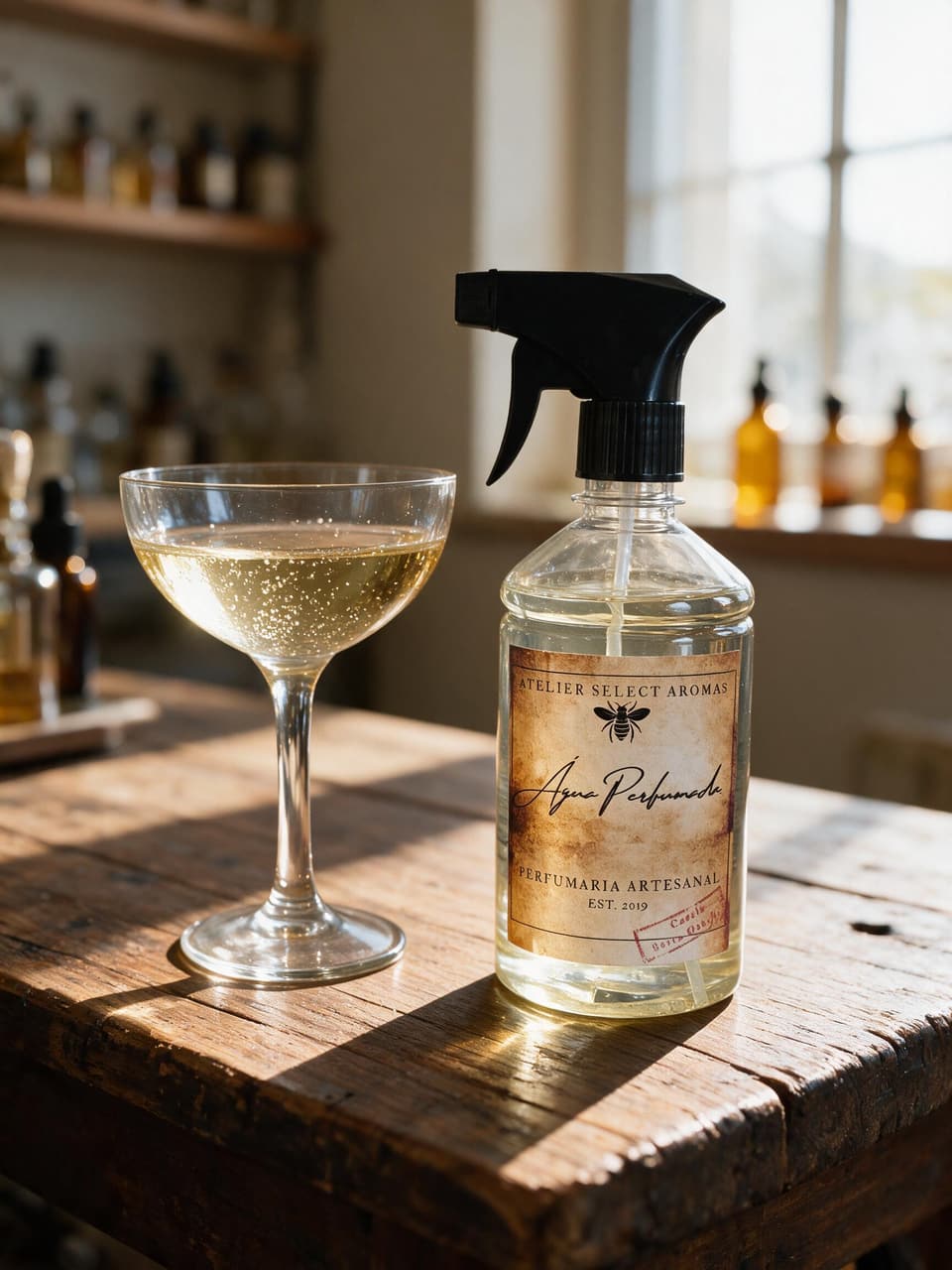 Água Perfumada para Tecidos Champagne