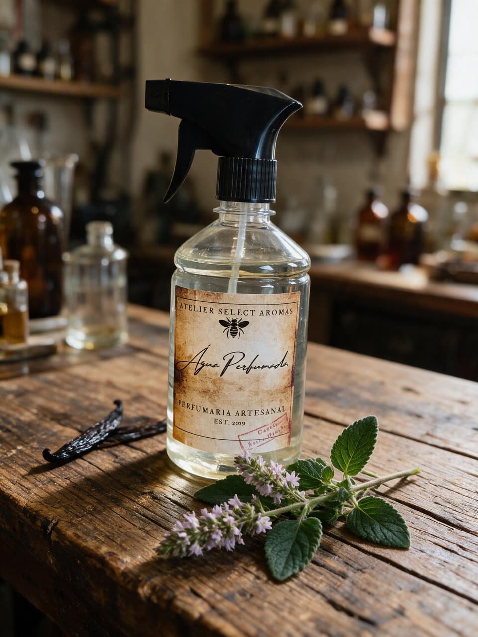 Água Perfumada para Tecidos Patchouli & Vanilla