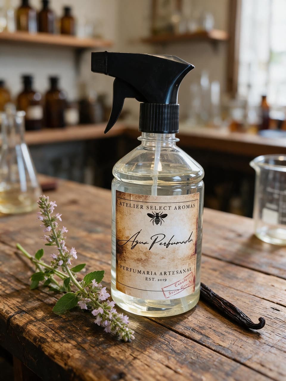 Água Perfumada para Tecidos Patchouli & Vanilla