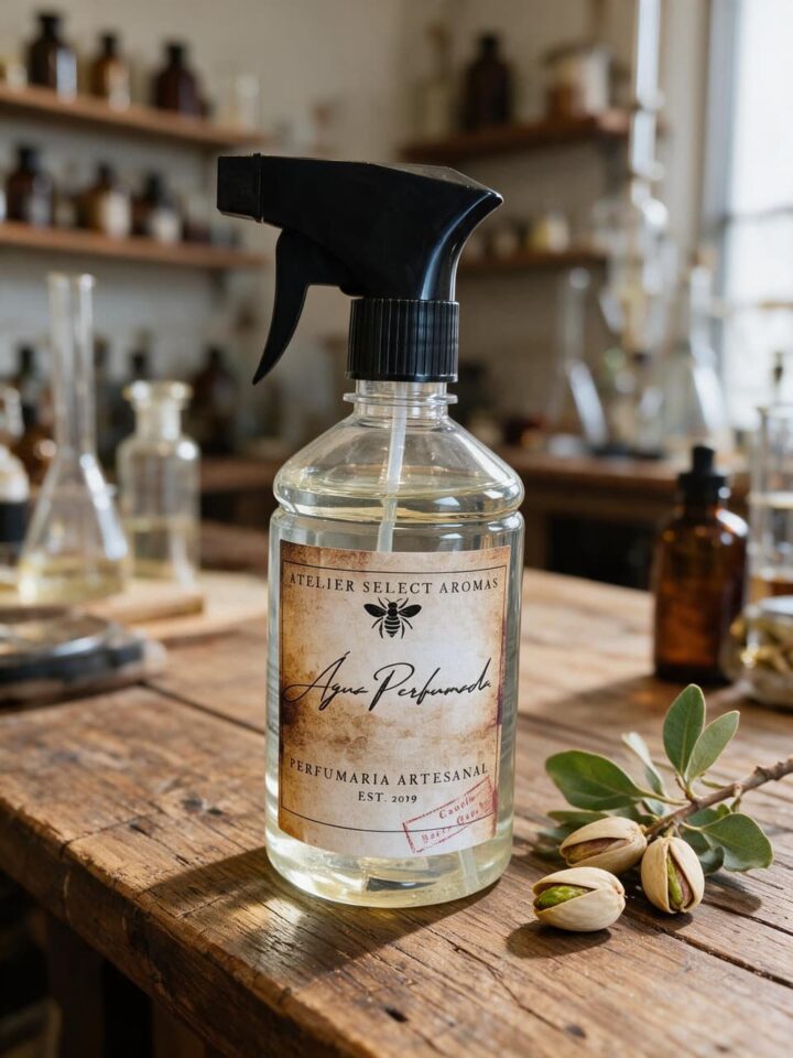 Água Perfumada para Tecidos Pistache