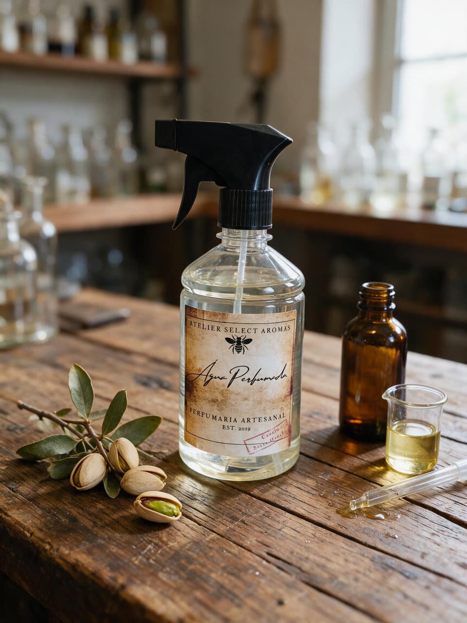 Água Perfumada para Tecidos Pistache