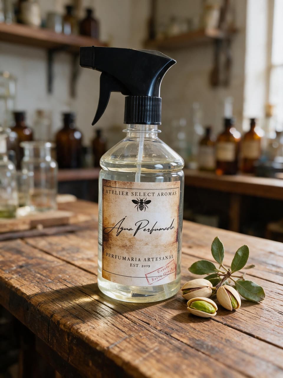 Água Perfumada para Tecidos Pistache