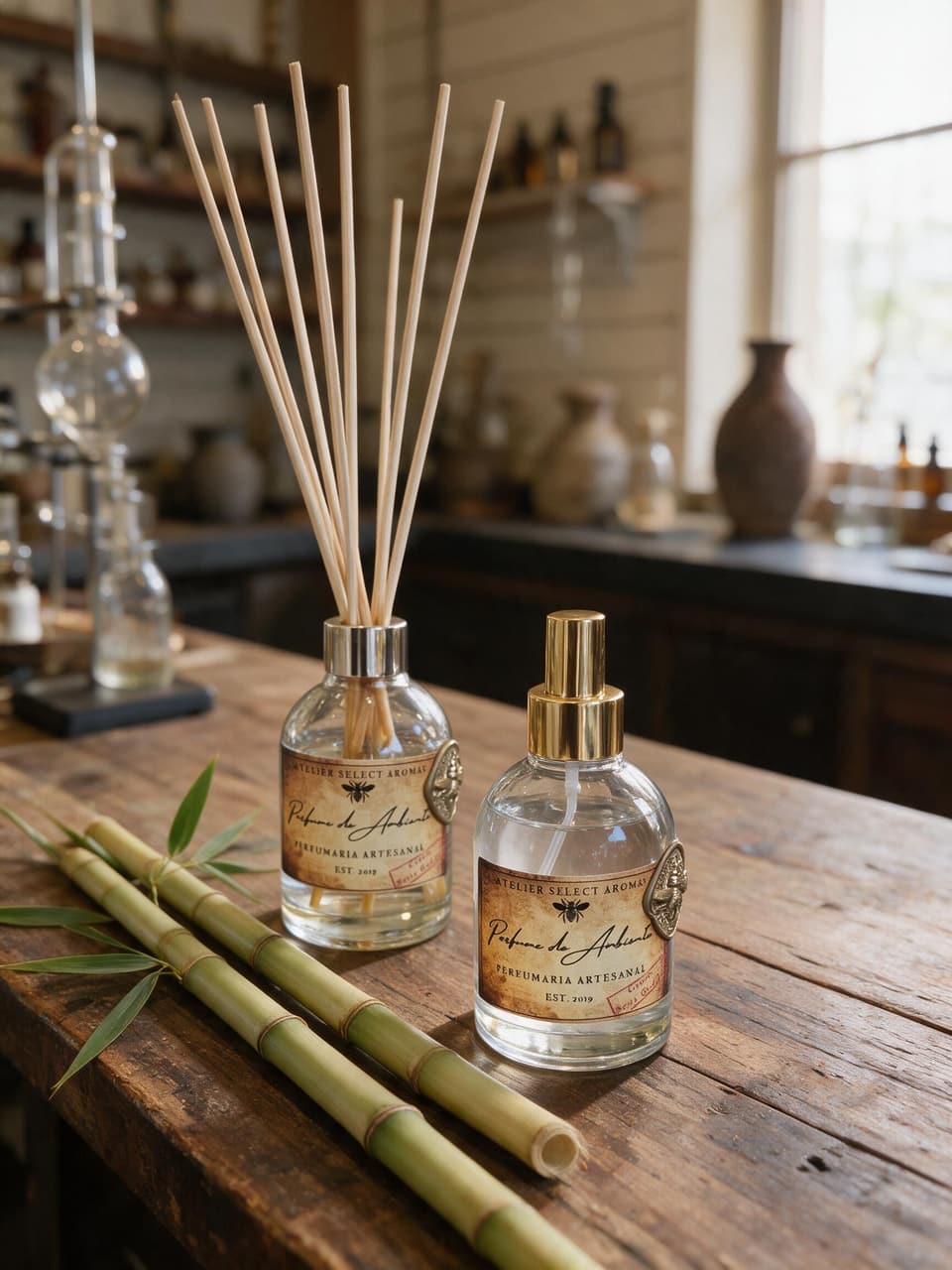 Kit Difusor + Home Spray Bambu