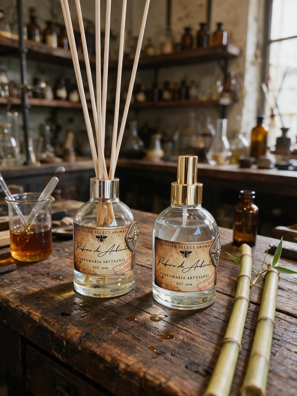 Kit Difusor + Home Spray Bambu
