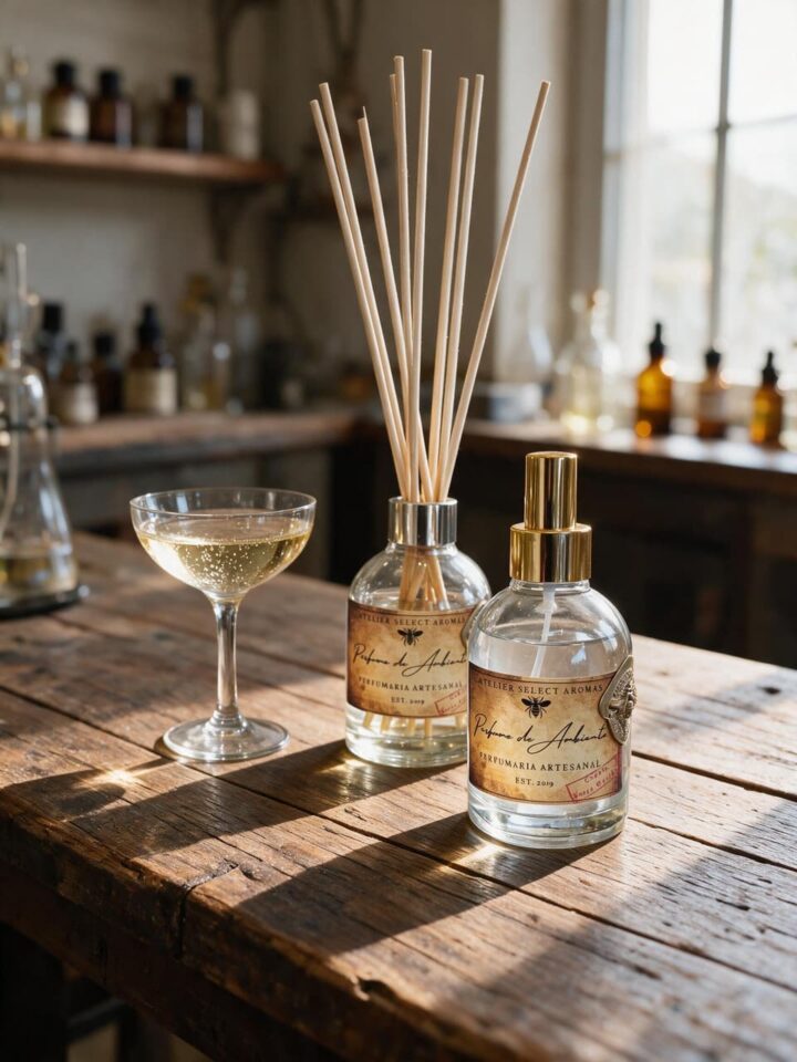 Kit Difusor + Home Spray Champagne