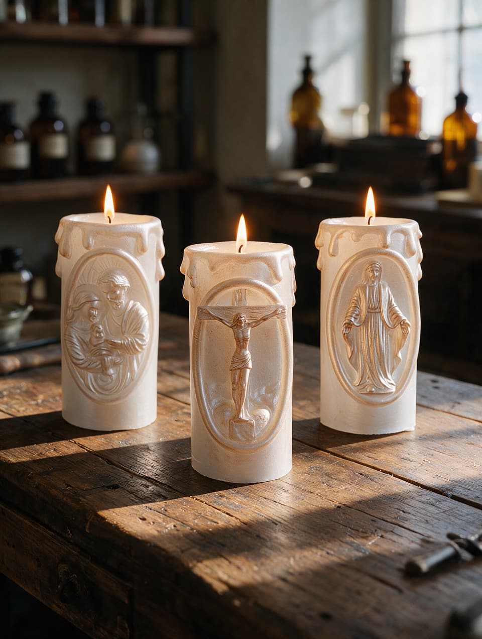 Kit Velas Religiosas