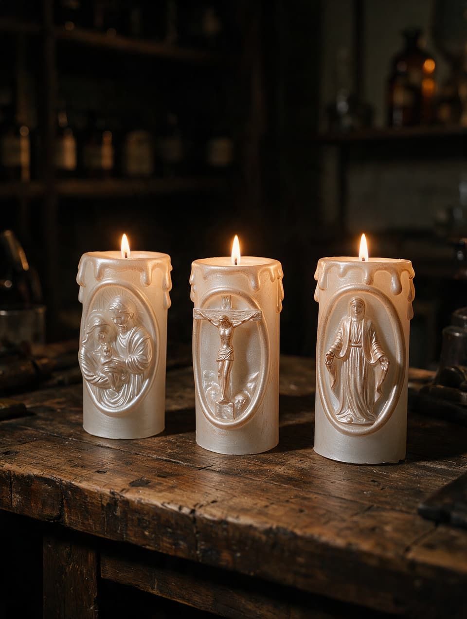 Kit Velas Religiosas