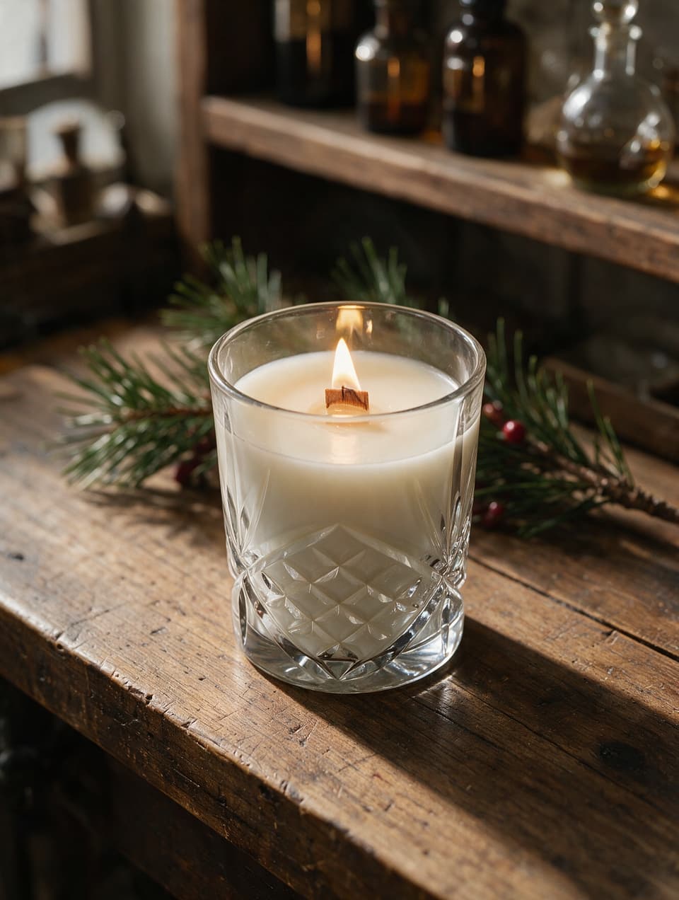 Vela Perfumada A Casa no Natal — Clássica