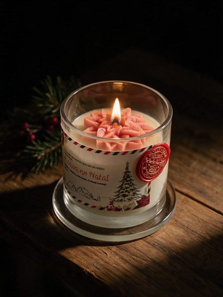 Vela Perfumada A Casa no Natal — Redoma
