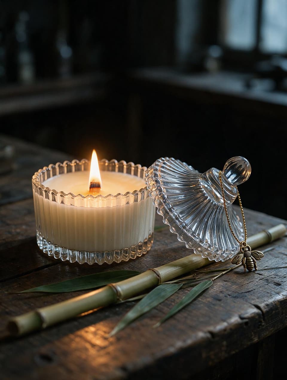 Vela Perfumada Bambu