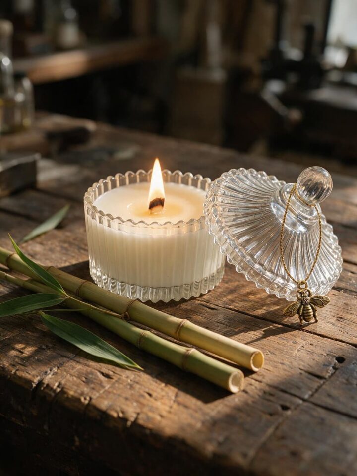 Vela Perfumada Bambu