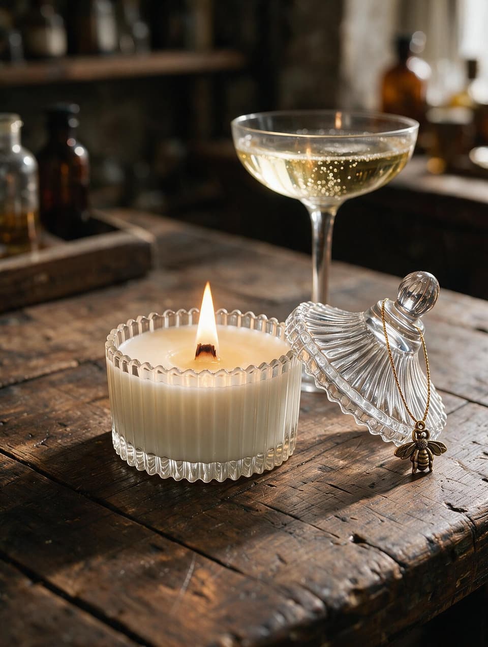Vela Perfumada Champagne